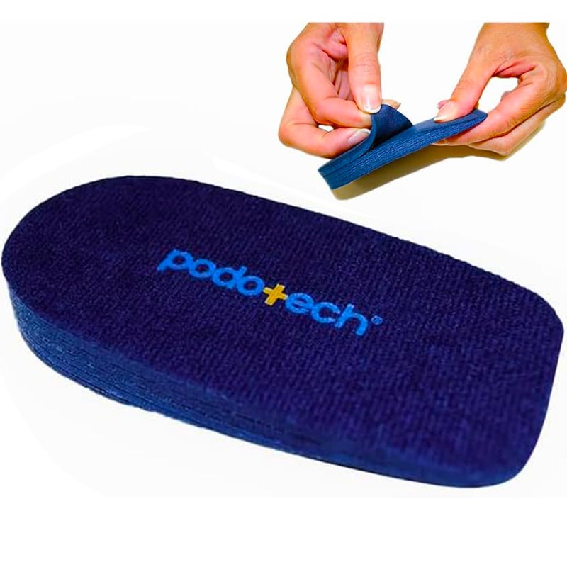 Achilles Heel Lift - Heel Assist for Achilles Tendonitis (ONE Lift Supplied) Can Also be Used for Leg Length Discrepancy, Increasing Height and for Back Pain - Preferred Chiropractor Solution